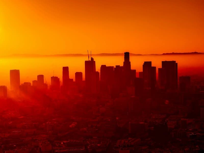 Neurofeedback therapy Los Angeles downtown skyline Peak Brain Institute location